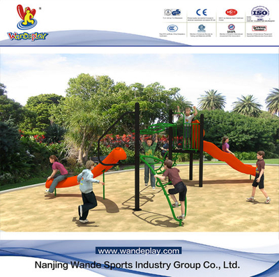 Parc d'attractions de Wandeplay équipement d'escalade pour enfants en plein air avec Wd-Sw0120