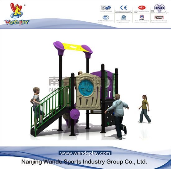 Équipement de terrain de jeu extérieur d'enfants de parc d'attractions standard de Wandeplay TUV avec Wd-Xd103