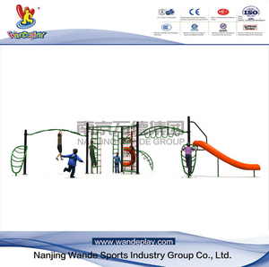 Équipement de jeu extérieur d'enfants d'escalade de Net de parc d'attractions de Wandeplay avec Wd-Sw0121
