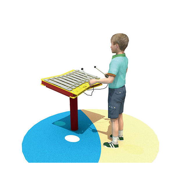 Apprentissage simple des jeux de musique Fournisseur d'équipement de terrain de jeu extérieur Percussion pour parc d'attractions