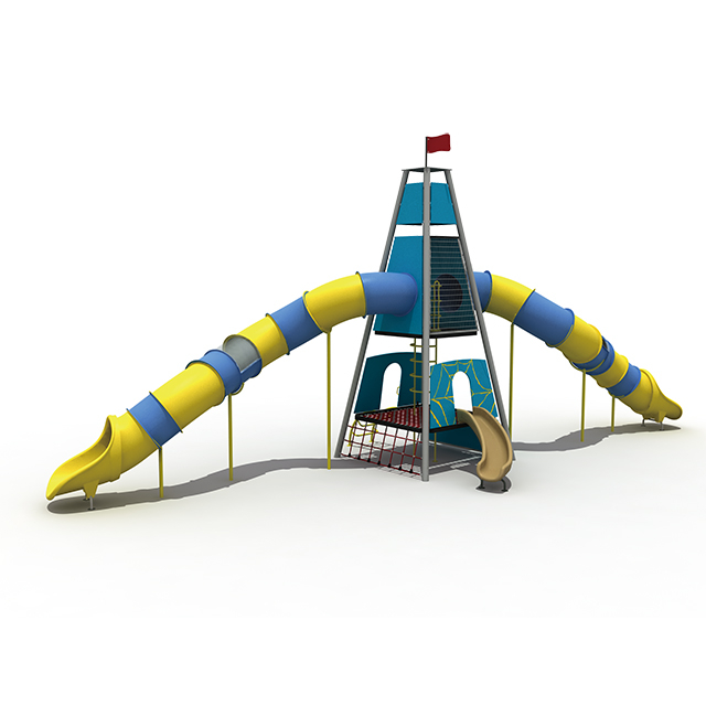 Castle Adventure Triangle Rope Tower Playground