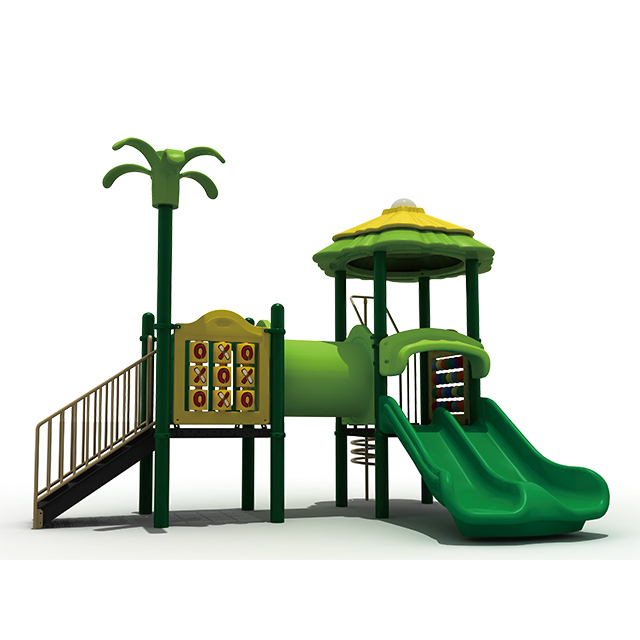 Terrains de jeux de forêt d'enfants avec l'équipement extérieur de jeu de glissière pour le parc d'attractions