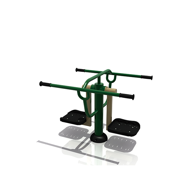 Équipement de fitness pour skieur double slalom extérieur mini ski pour enfants